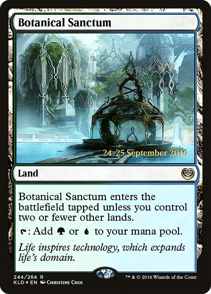 Botanical Sanctum (KLD) (PRE-244) - Kaladesh Promos Foil