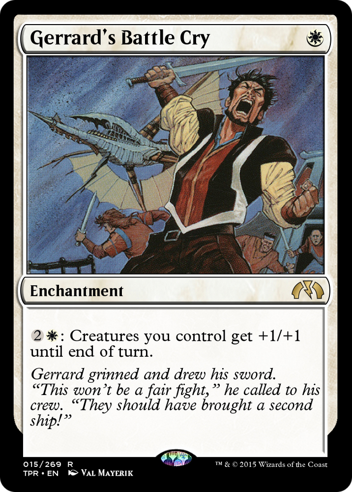 Gerrard's Battle Cry (TPR-015) - Tempest Remastered Foil