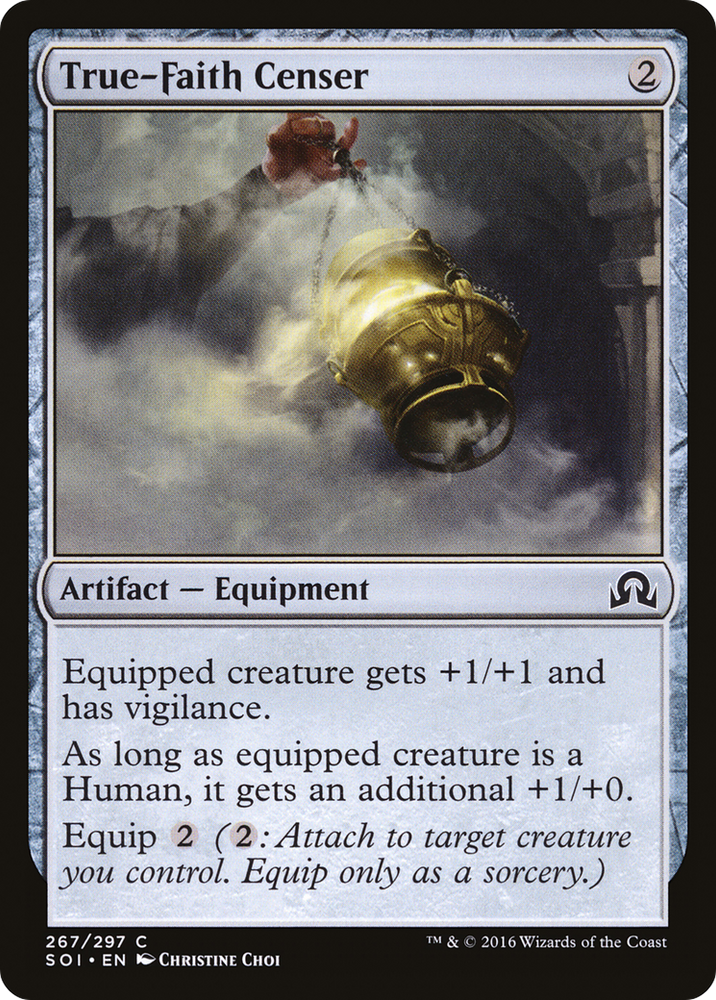 True-Faith Censer (SOI-267) - Shadows over Innistrad Foil