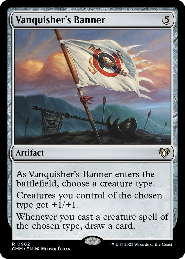 Vanquisher's Banner (CMM-982) - Commander Masters