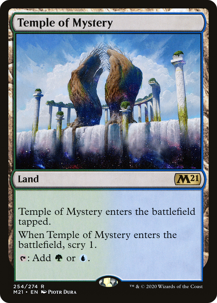 Temple of Mystery (M21-254) - Core Set 2021