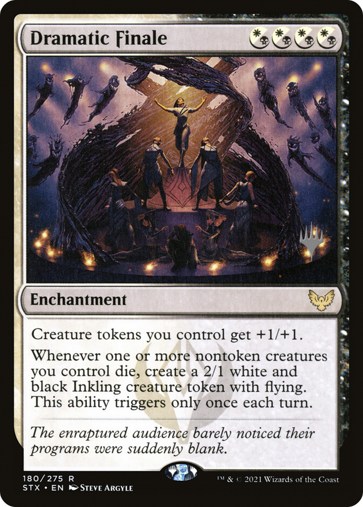 Dramatic Finale (PPSTX-180) - Strixhaven: School of Mages Promos Foil