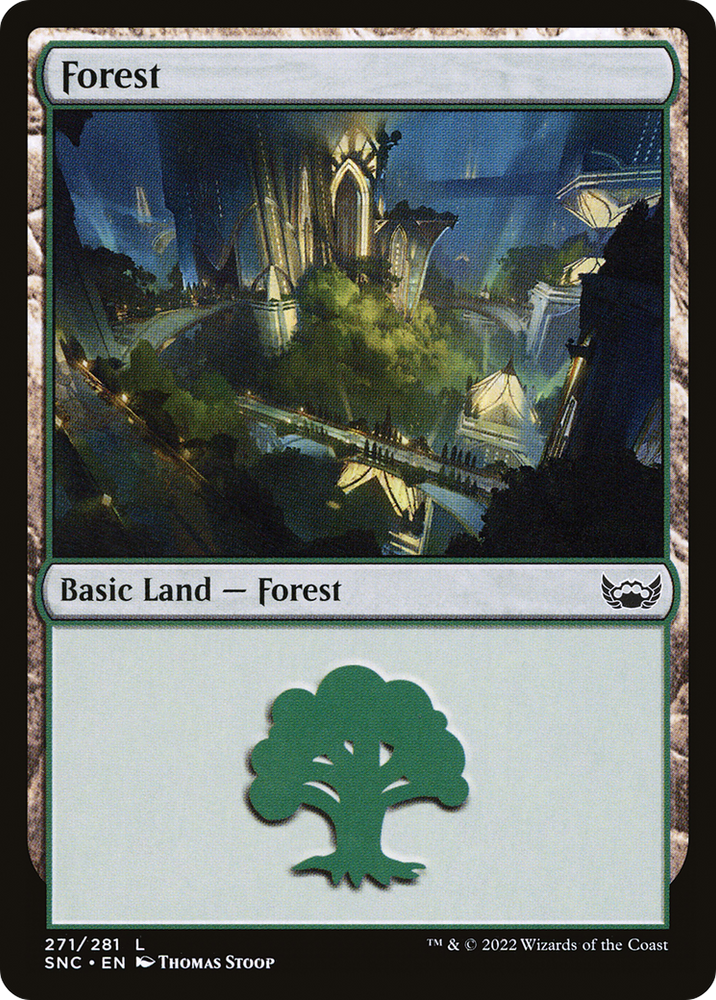 Forest (271) (SNC-271) - Streets of New Capenna Foil