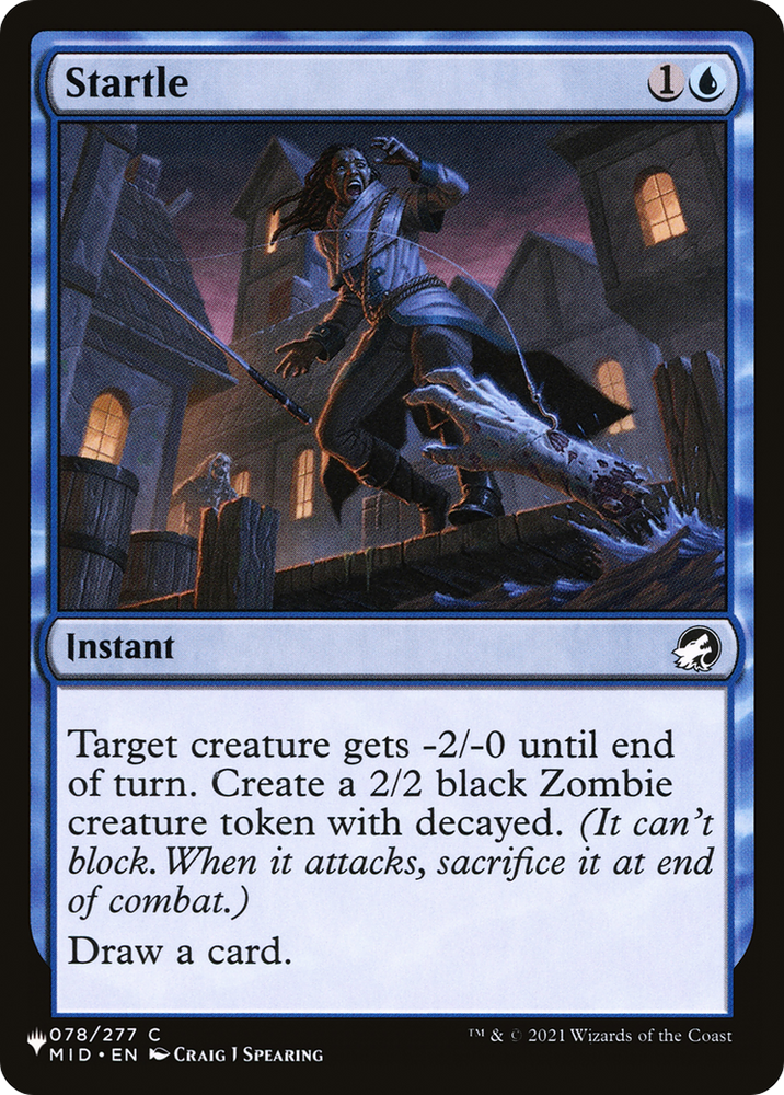 Startle (LIST-MID-78) - The List