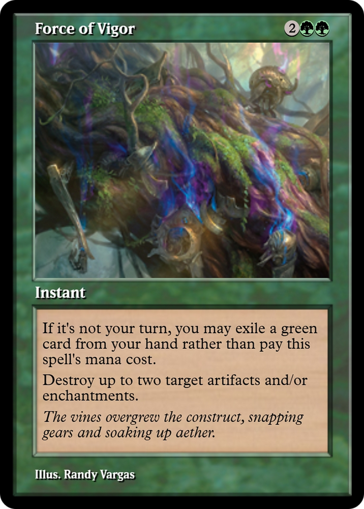 Force of Vigor (PRM-91309) - Magic Online Promos