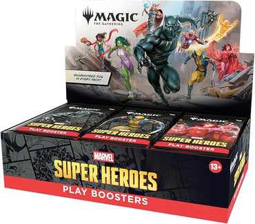 Pre-Order: Magic The Gathering- Marvel Super Heroes - Play Booster