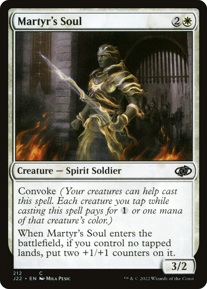Martyr's Soul (J22-212) - Jumpstart 2022
