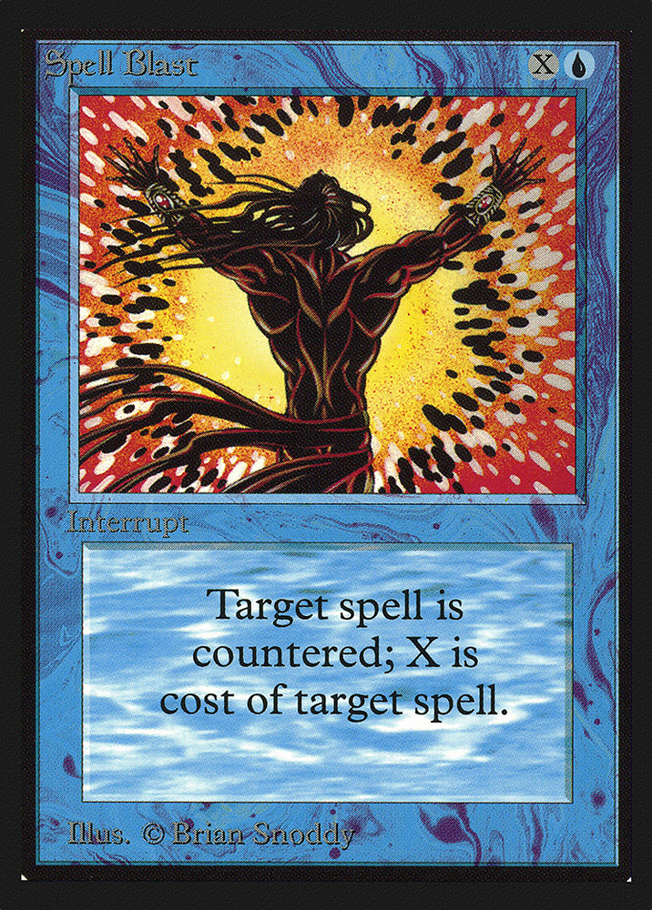 Spell Blast (IE) (IED-) - Intl. Collectors' Edition
