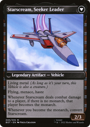 Starscream, Power Hungry (BOT-005) - Transformers: (convertdfc)