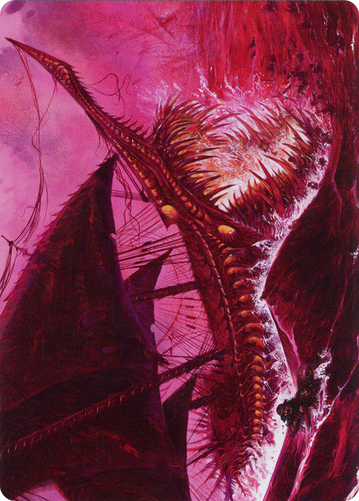 Marauding Dreadship // Marauding Dreadship (AMOM-036) - March of the Machine Art Series (Borderless)
