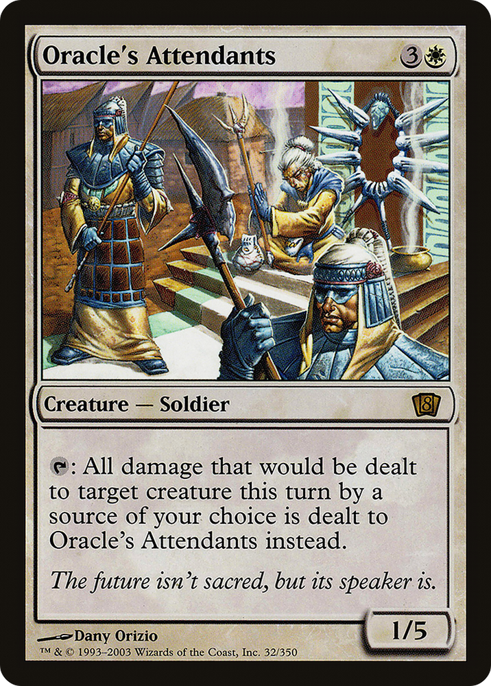 Oracle's Attendants (8ED-32★) - Eighth Edition Foil