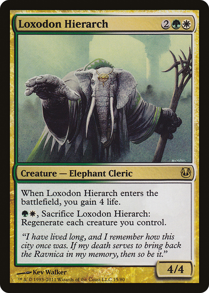 Loxodon Hierarch (DDH-015) - Duel Decks: Ajani vs. Nicol Bolas