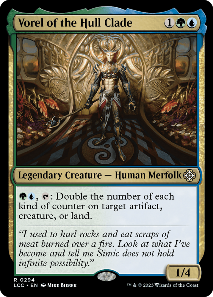 Vorel of the Hull Clade (LCC-294) - The Lost Caverns of Ixalan Commander