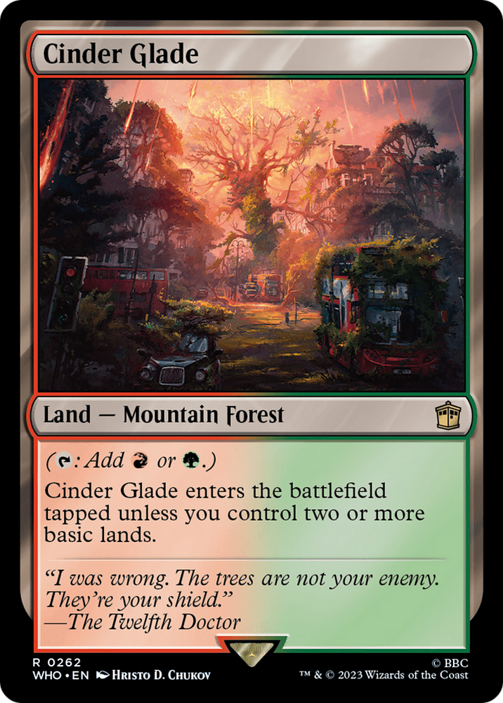 Cinder Glade (WHO-262) - Doctor Who Foil