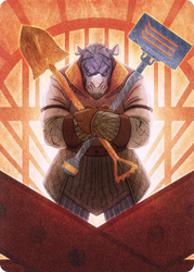 Mr. Orfeo, the Boulder // Mr. Orfeo, the Boulder (ASNC-070) - New Capenna Art Series (Borderless)