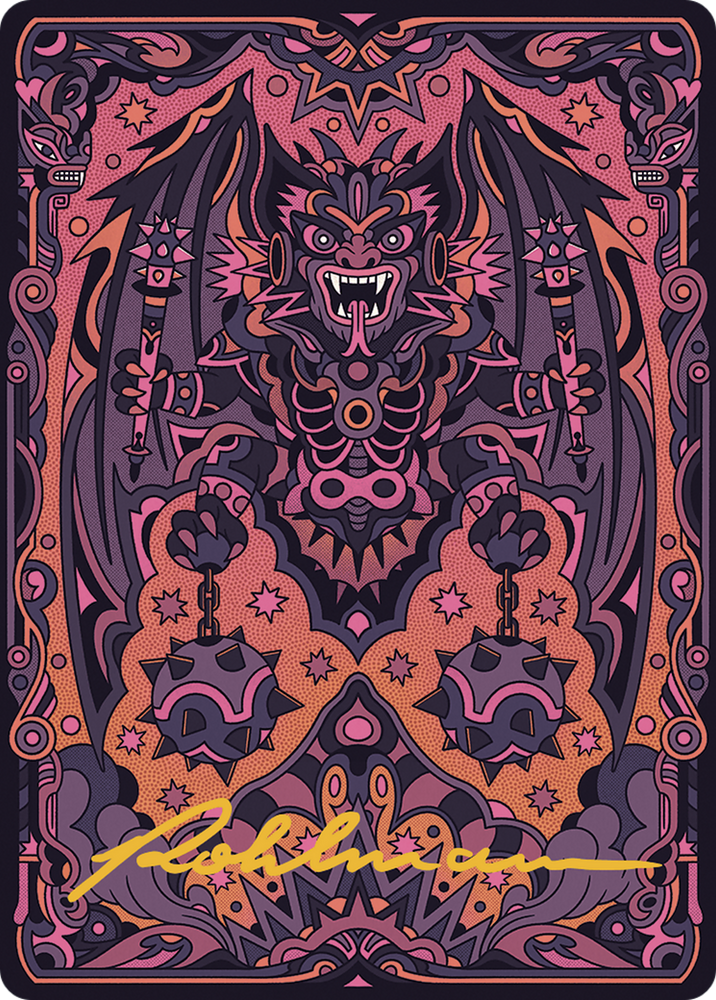 Bloodletter of Aclazotz // Bloodletter of Aclazotz (ALCI-061) - The Lost Caverns of Ixalan Art Series (Borderless)