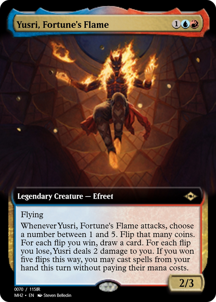 Yusri, Fortune's Flame (PRM-91341) - Magic Online Promos