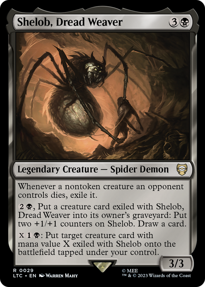 Shelob, Dread Weaver (LTC-029) - Tales of Middle-earth Commander