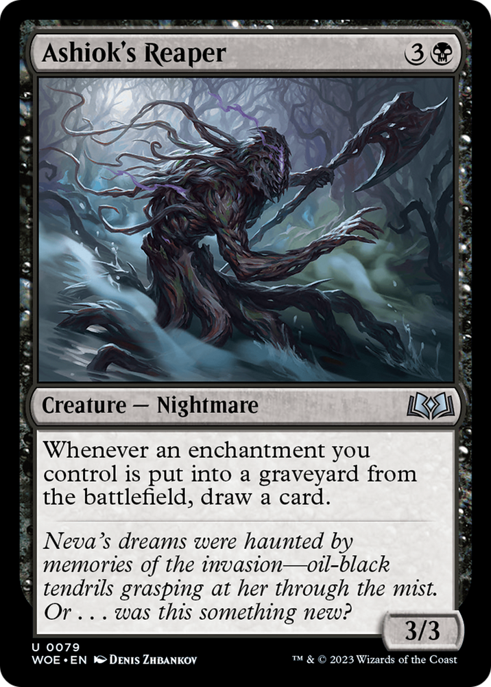 Ashiok's Reaper (WOE-079) - Wilds of Eldraine
