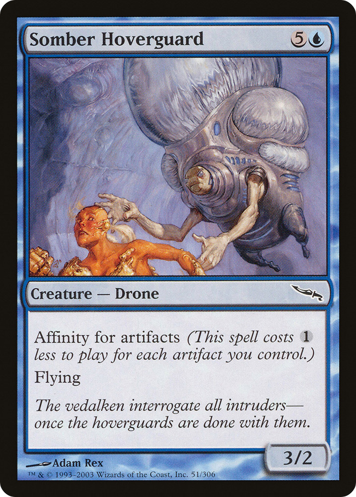 Somber Hoverguard (MRD-051) - Mirrodin Foil