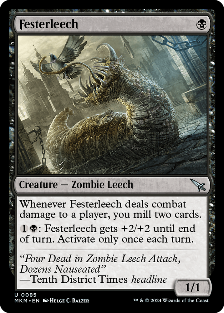 Festerleech (MKM-085) - Murders at Karlov Manor Foil