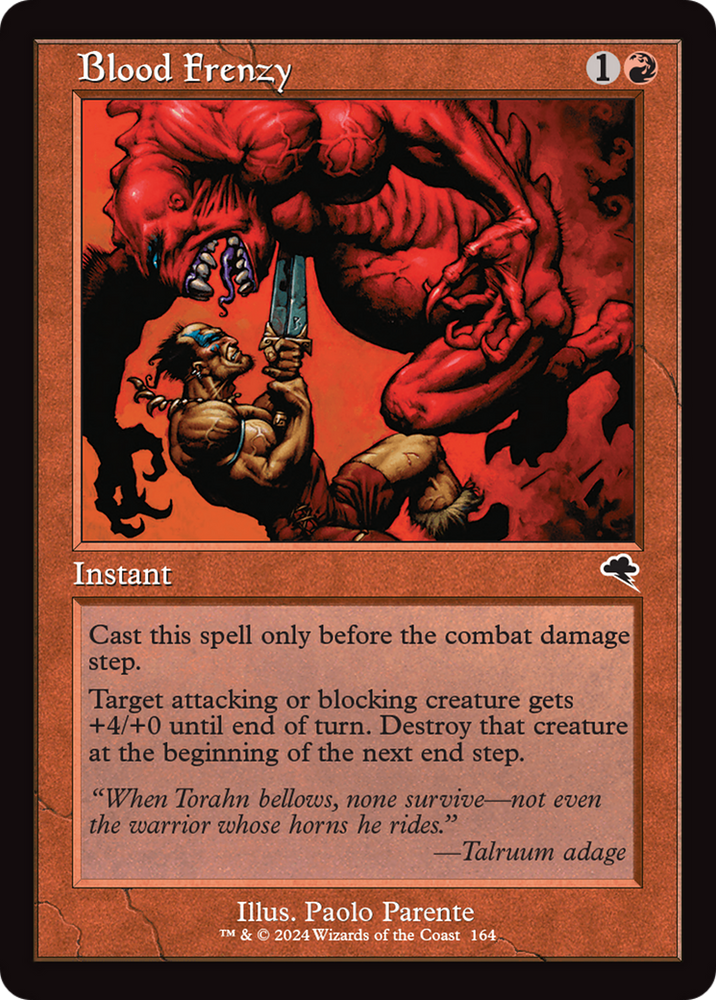 Blood Frenzy (LIST-TMP-164) - The List
