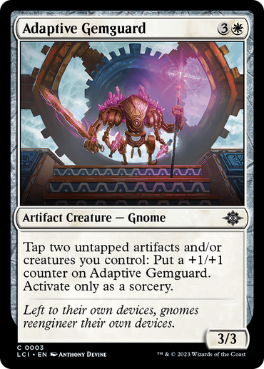 Adaptive Gemguard (LCI-003) - The Lost Caverns of Ixalan Foil