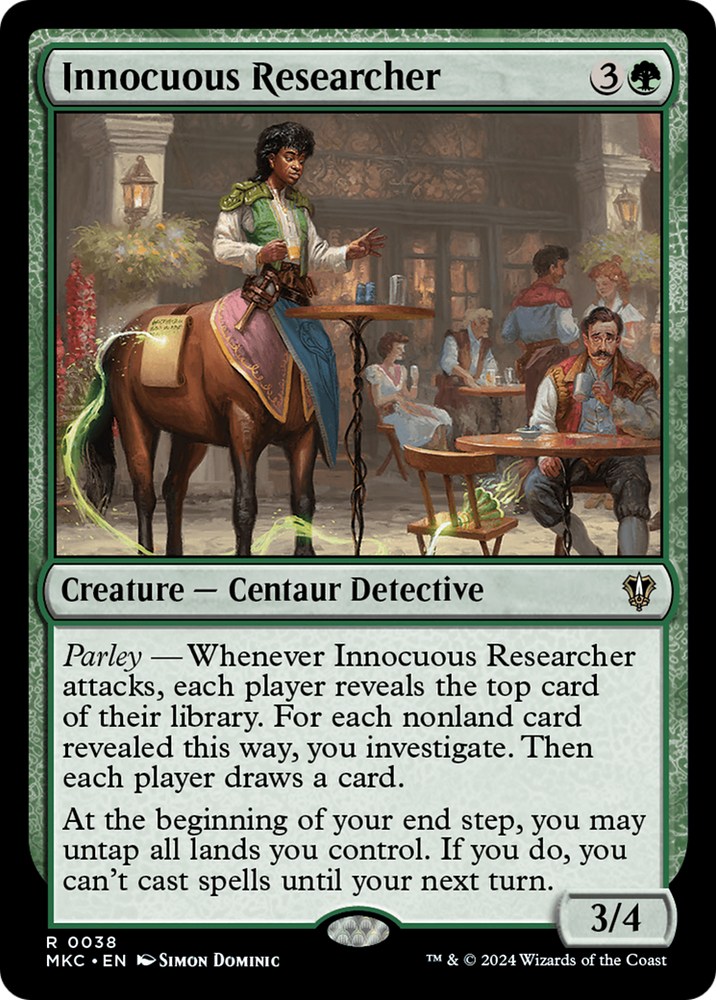 Innocuous Researcher (MKC-038) - Murders at Karlov Manor Commander