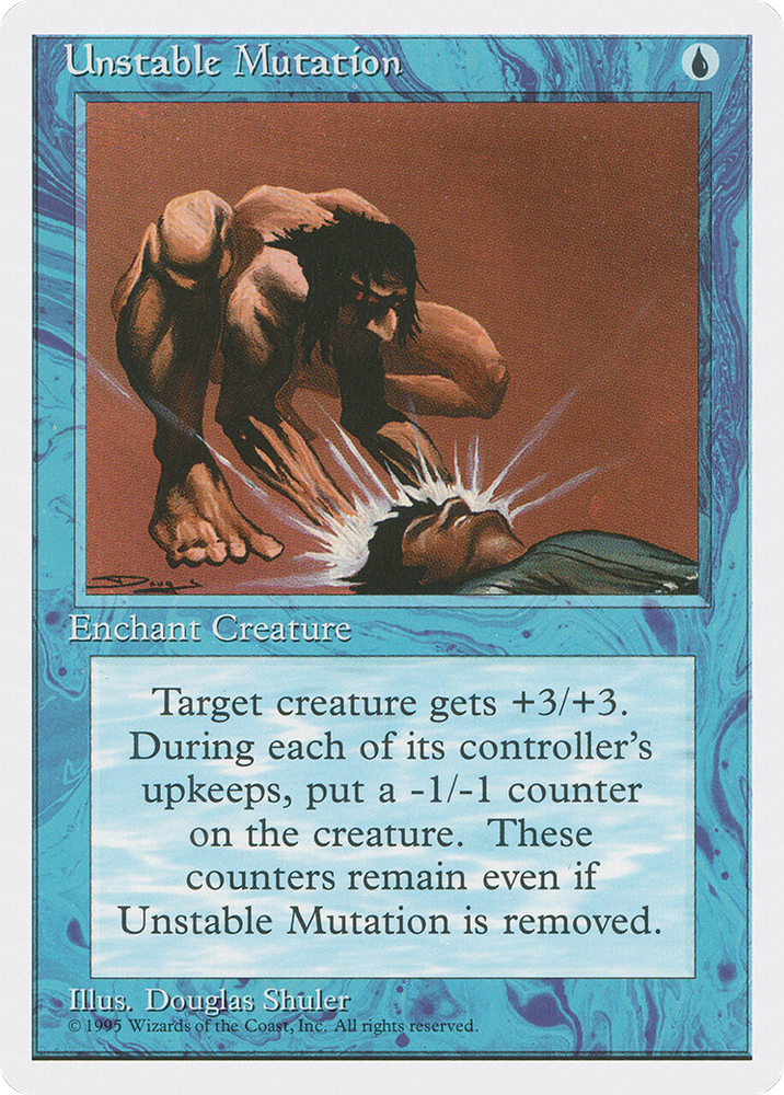 Unstable Mutation (4ED-) - Fourth Edition