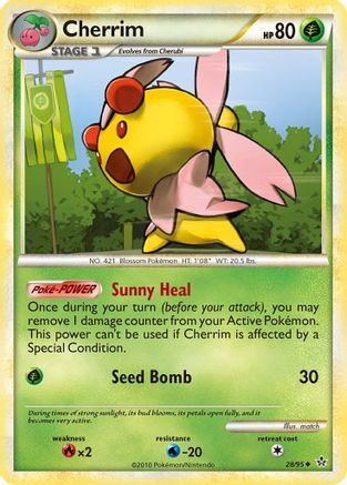 Cherrim 028/95  Unleashed - Uncommon