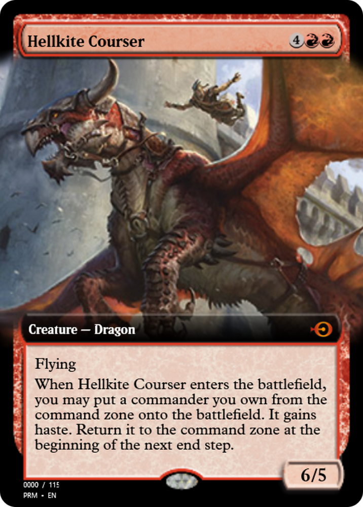 Hellkite Courser (PRM-85996) - Magic Online Promos Foil