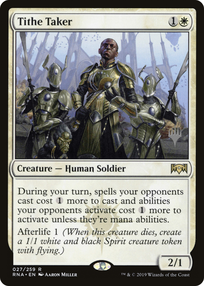Tithe Taker (PPELD-27P) - Ravnica Allegiance Promos Foil