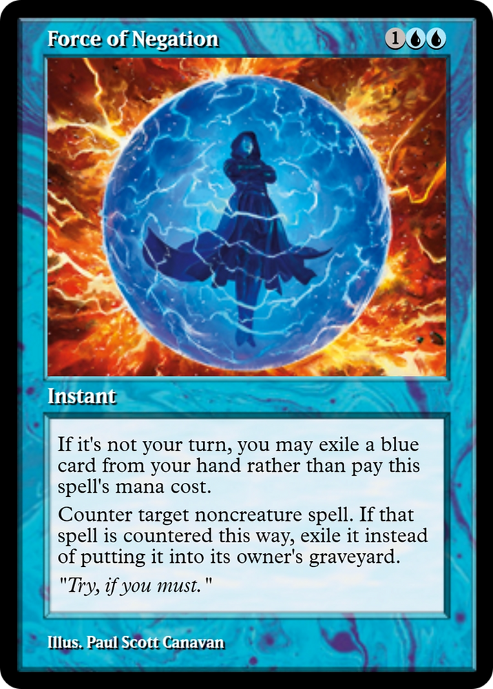 Force of Negation (PRM-91237) - Magic Online Promos Foil