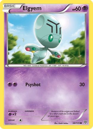 Elgyem (68) 068  Plasma Storm - Common