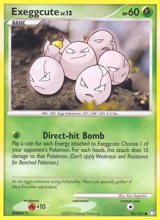 Exeggcute 082  Mysterious Treasures - Common