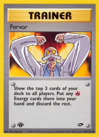 Fervor 124/132  - Unlimited Gym Challenge - Common