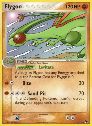 Flygon 003  - Holofoil POP Series 4 - Rare