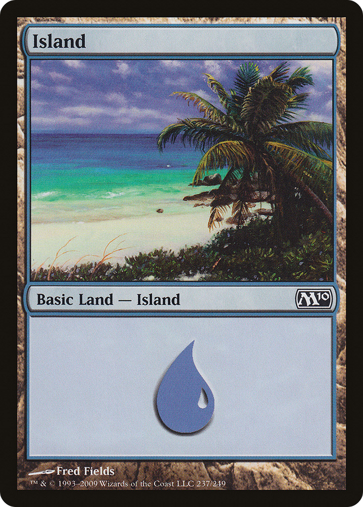 Island (237) (M10-237) - Magic 2010 Foil