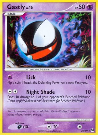Gastly (36) 036/99  Arceus - Uncommon