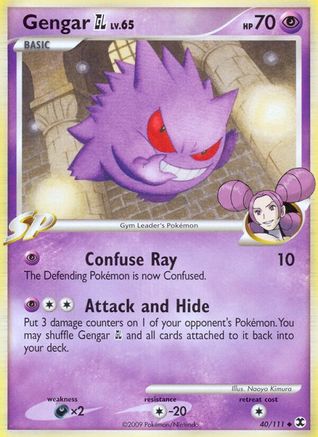 Gengar GL 040/111  Rising Rivals - Uncommon
