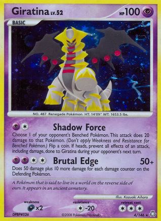 Giratina 004  - Holofoil Legends Awakened - Holo Rare