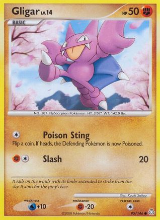 Gligar (95) 095  Legends Awakened - Common