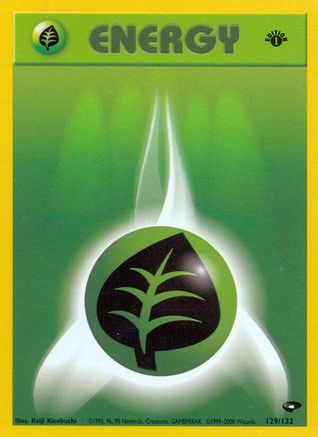 Grass Energy 129/132  - Unlimited Gym Challenge - Common