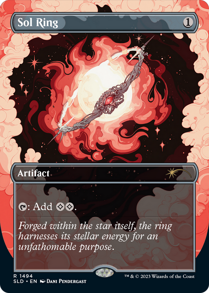 Sol Ring (1494) (SLD-1494) - Secret Lair Drop (Borderless)