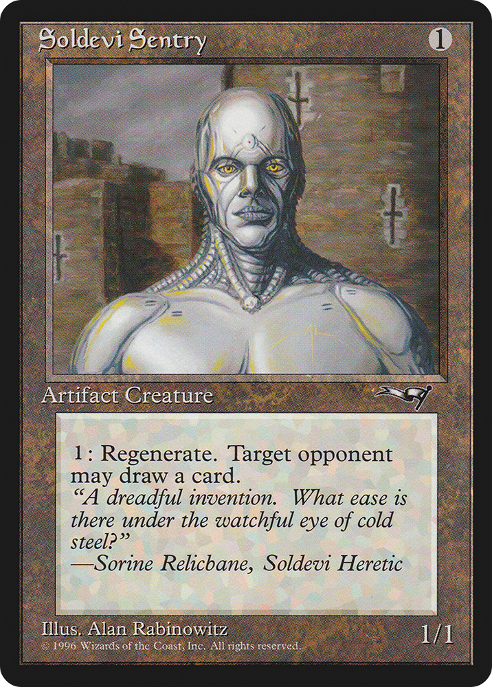 Soldevi Sentry (Close-Up) (ALL-132A) - Alliances