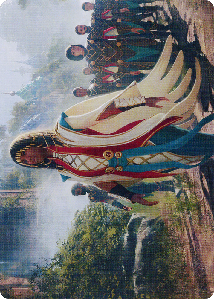 Queen Kayla bin-Kroog // Queen Kayla bin-Kroog (ABRO-039) - The Brothers' War Art Series (Borderless) Foil