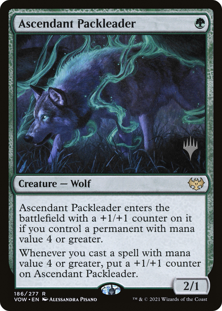 Ascendant Packleader (PPMID-186P) - Innistrad: Crimson Vow Promos