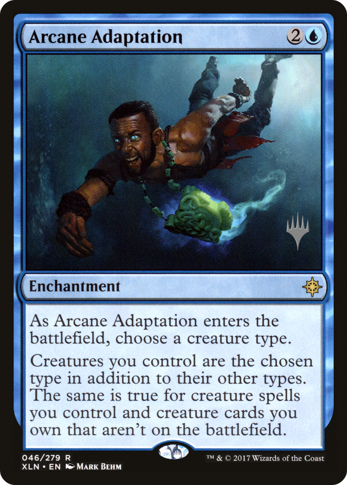 Arcane Adaptation (PPM20-046) - Ixalan Promos