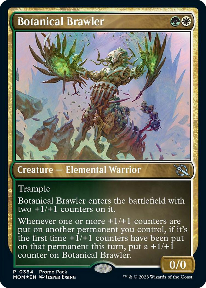 Botanical Brawler (PPMOM-384) - March of the Machine Foil