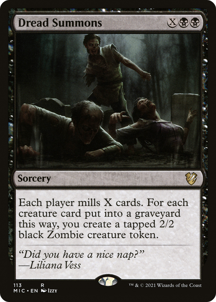 Dread Summons (MIC-113) - Midnight Hunt Commander